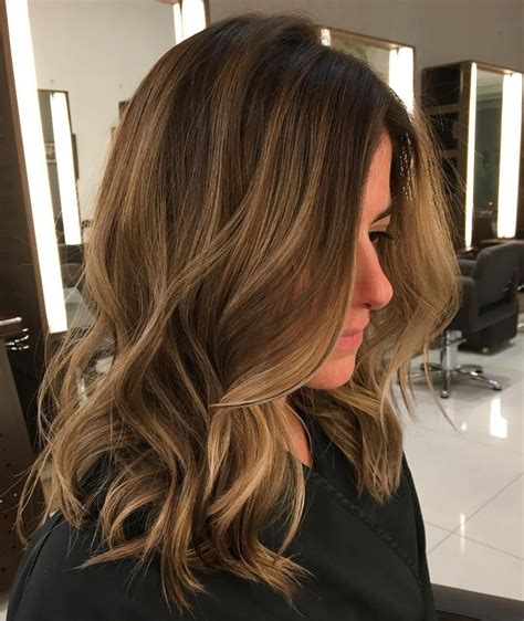 best highlights for light brown hair|thin highlights on brown hair.